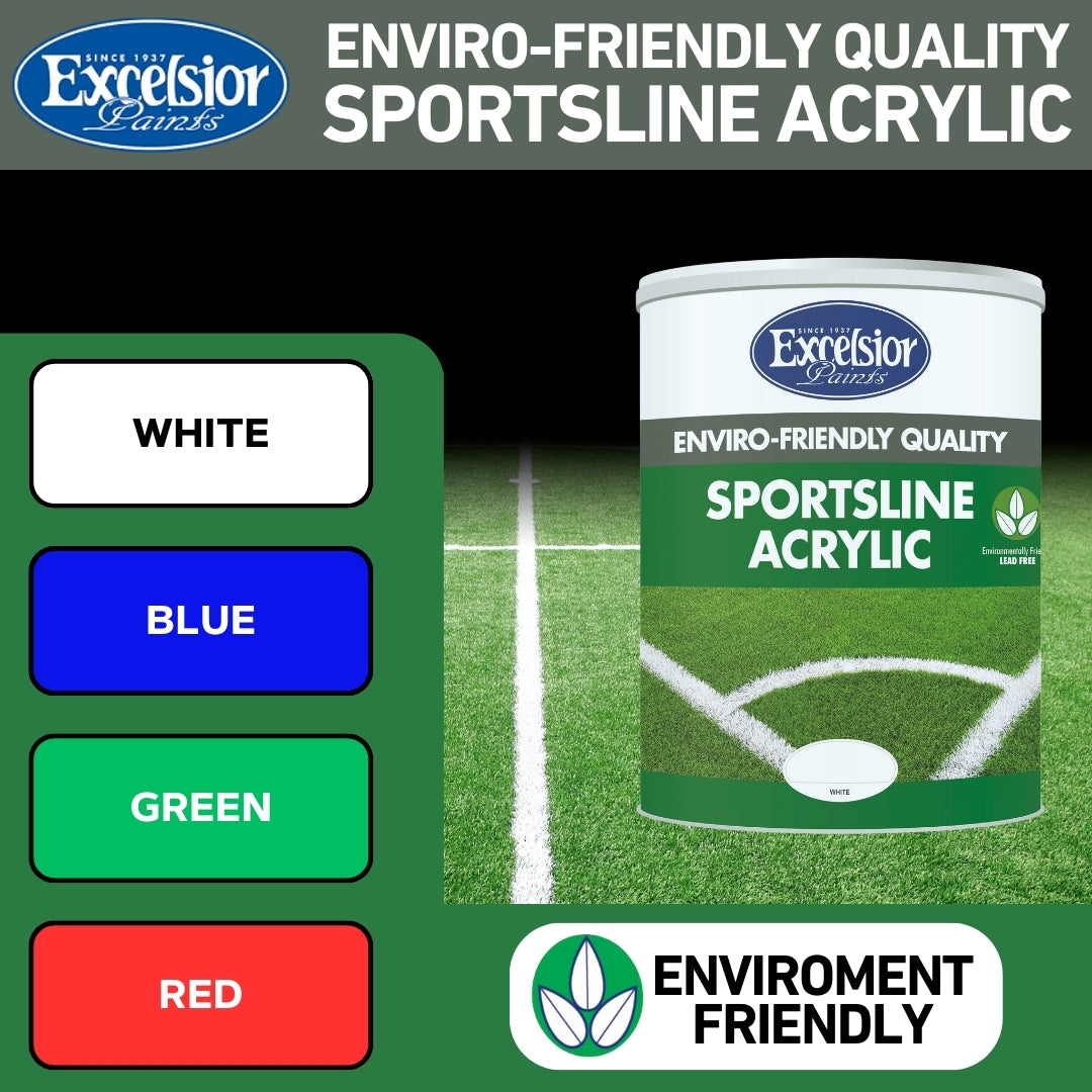 Excelsior Sportsline Field Marking Paint Colours