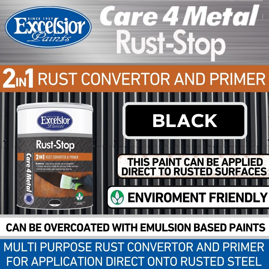 Rust Convertor and Primer for Application on Rusted Steel | BHT Paint Store