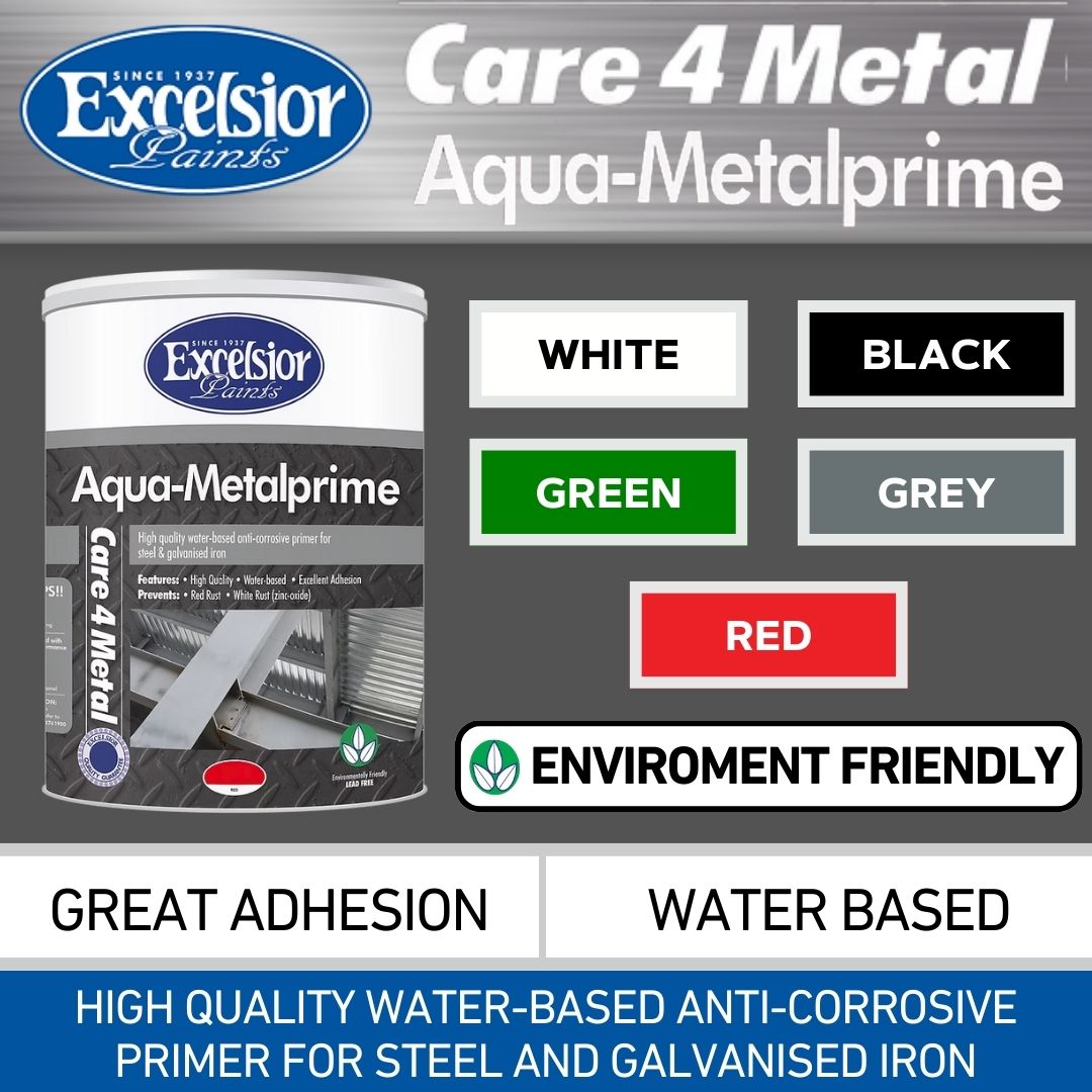 Excelsior Aqua-Metalprime Steel Primer | BHT Paint Store