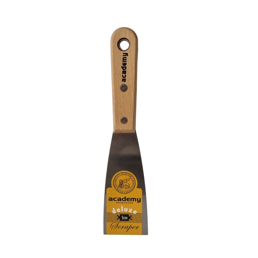 Academy Deluxe Paint Scraper - Wooden Handle