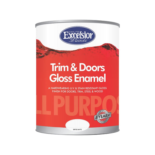 Excelsior All Purpose Trim & Doors Enamel - Gloss Finish
