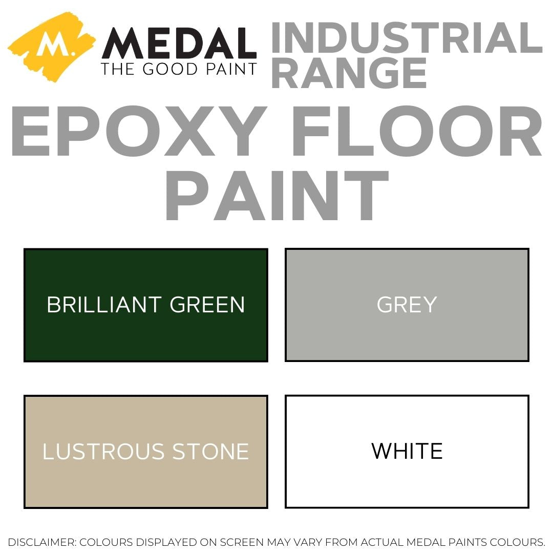 Medal Industrial Epoxy Floor Paint - Gloss Finish