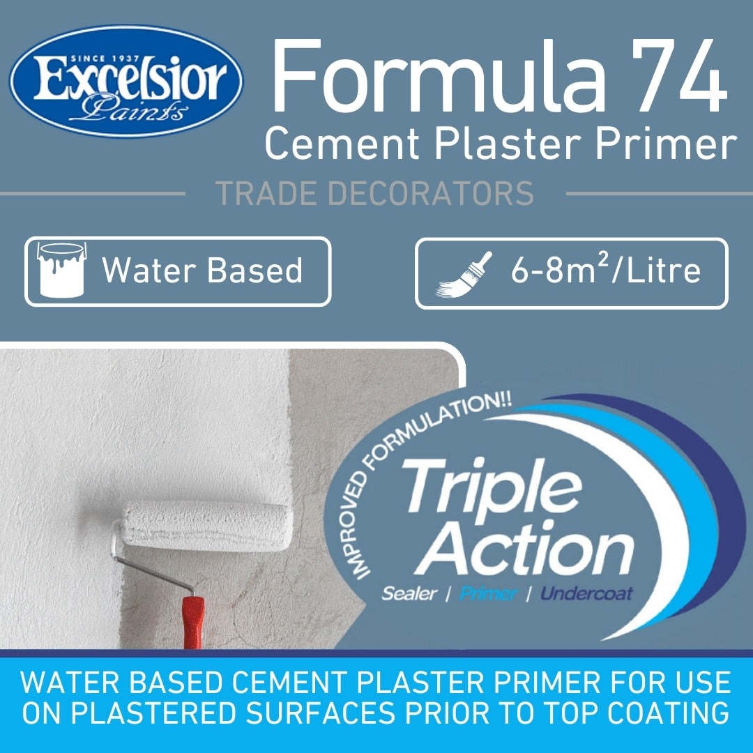 Excelsior Formula 74 Plaster Primer | BHT Paint Store