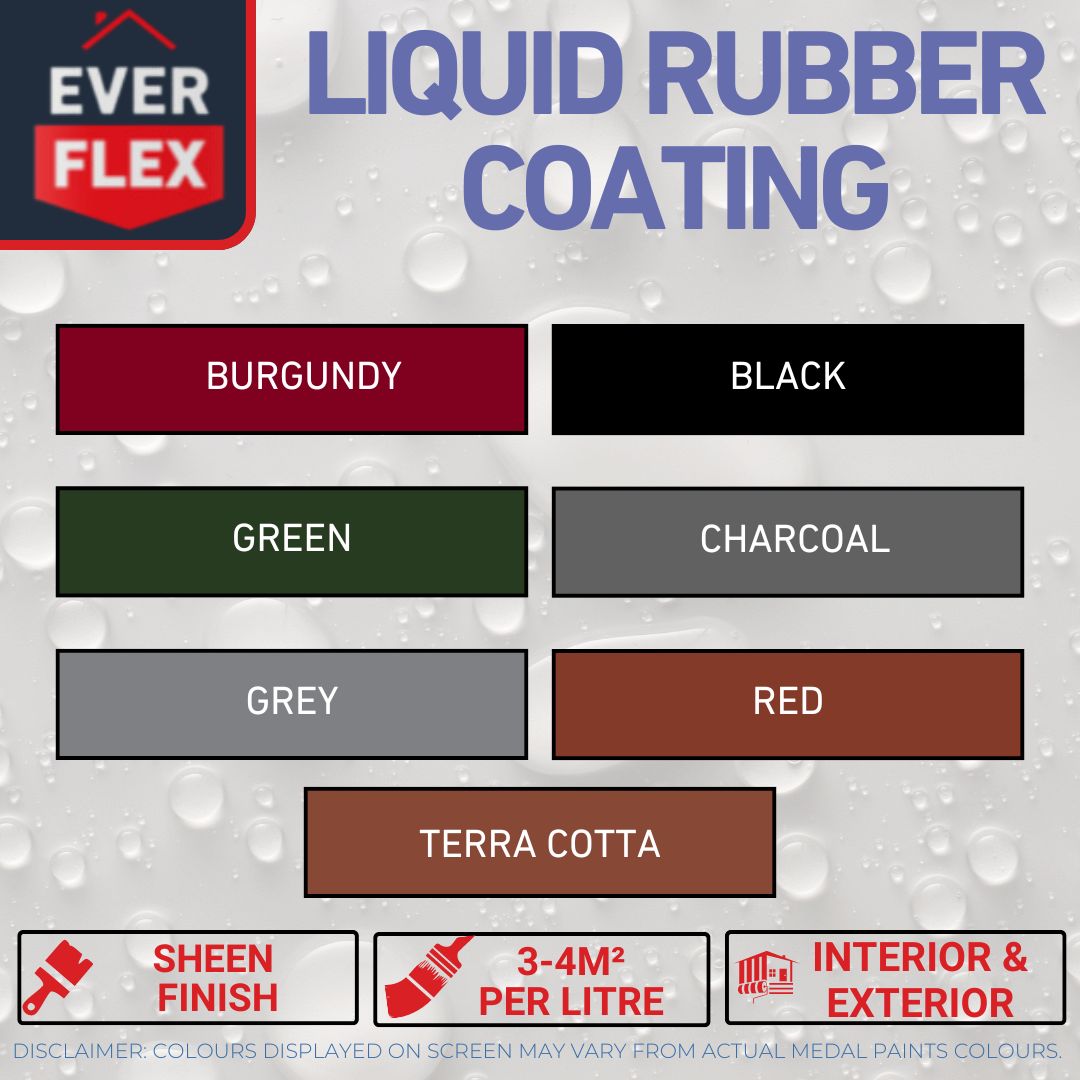 Everflex Liquid Rubber Coating - Acrylic Waterproofing