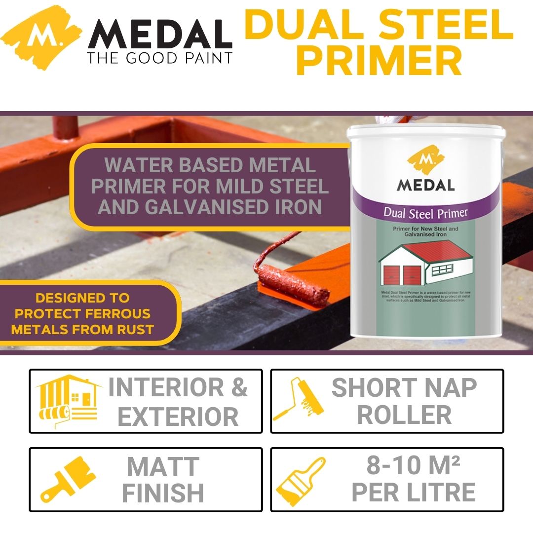 Medal Dual Steel Primer - Water Based