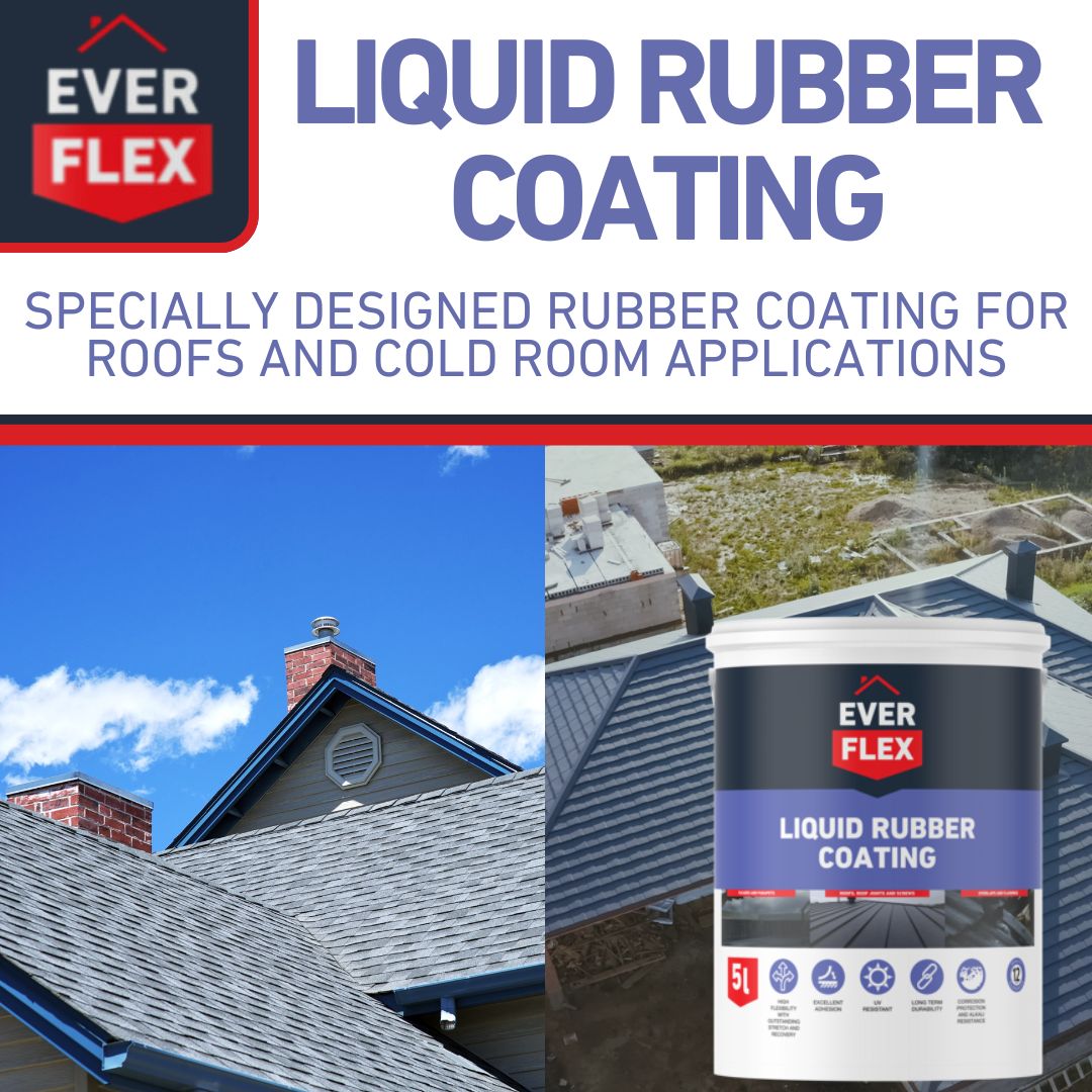 Everflex Liquid Rubber Coating - Acrylic Waterproofing