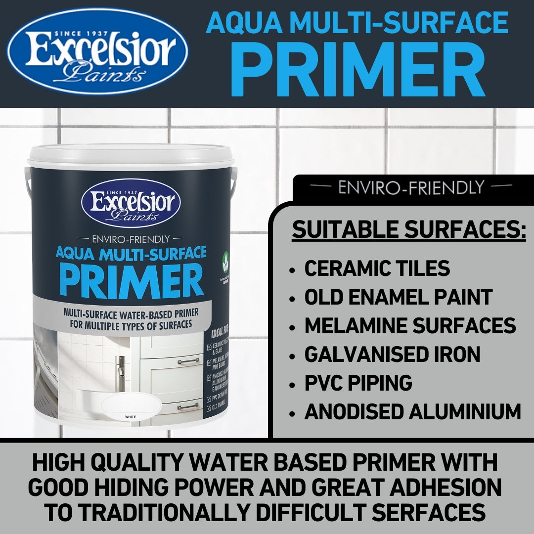 Excelsior Aqua Multi-Surface Primer - Water Based