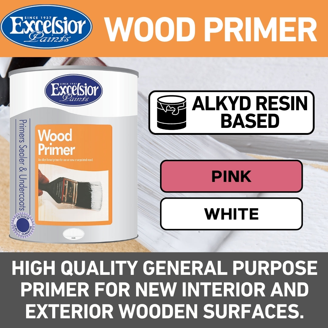 Excelsior Wood Primer - Solvent Based
