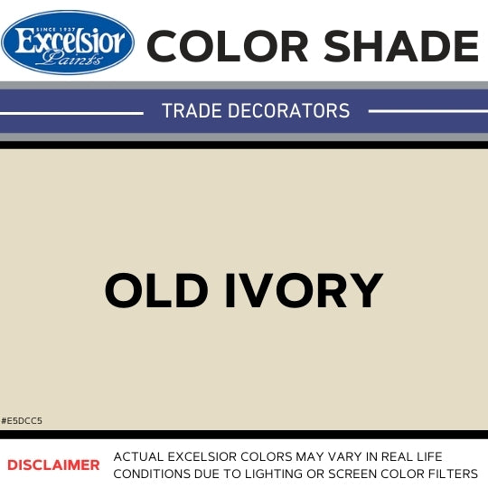 Excelsior Trade Decorators Matt Acrylic - Matt Finish