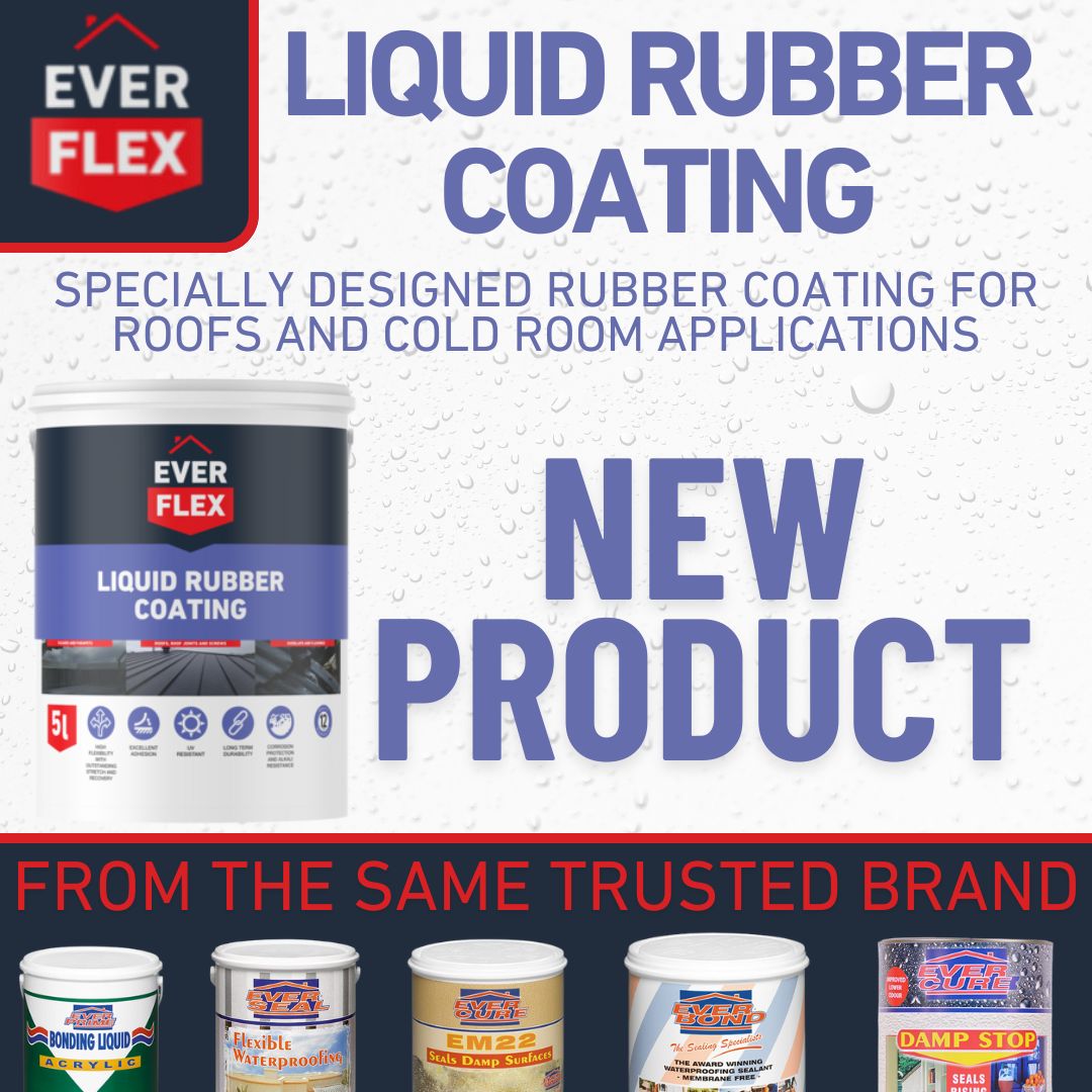 Everflex Liquid Rubber Coating - Acrylic Waterproofing