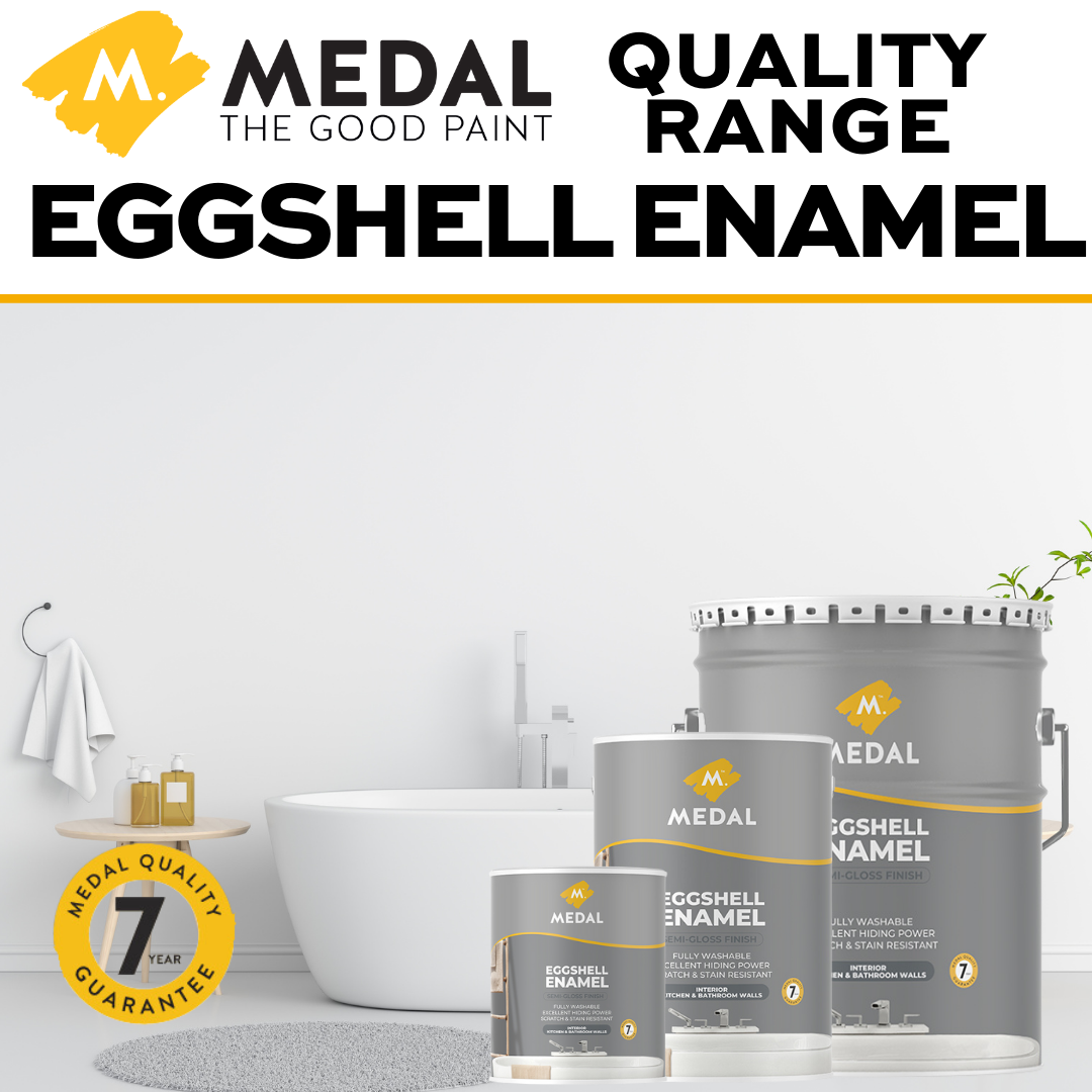 Medal Eggshell Enamel - Semi Gloss Finish