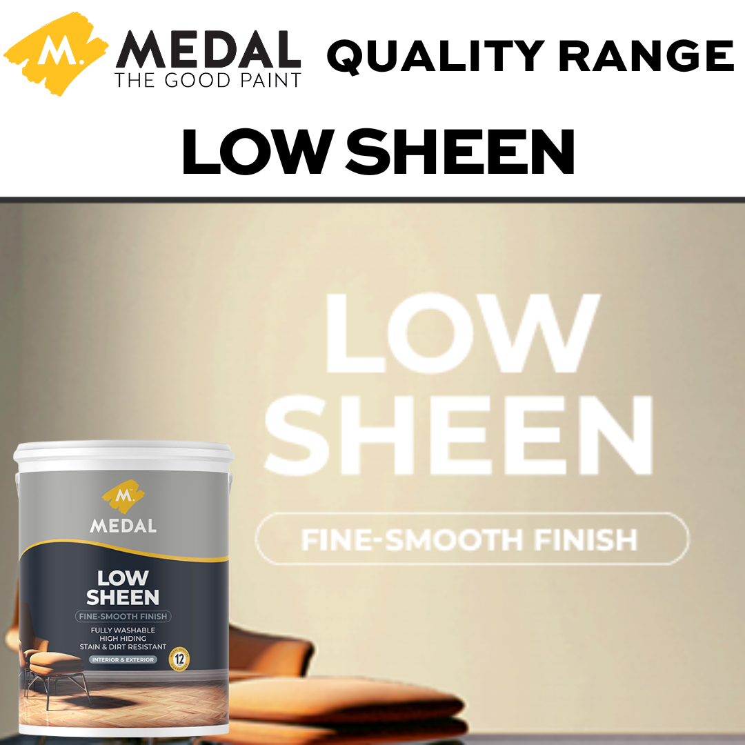 Medal Low Sheen Acrylic PVA - Low Sheen Finish