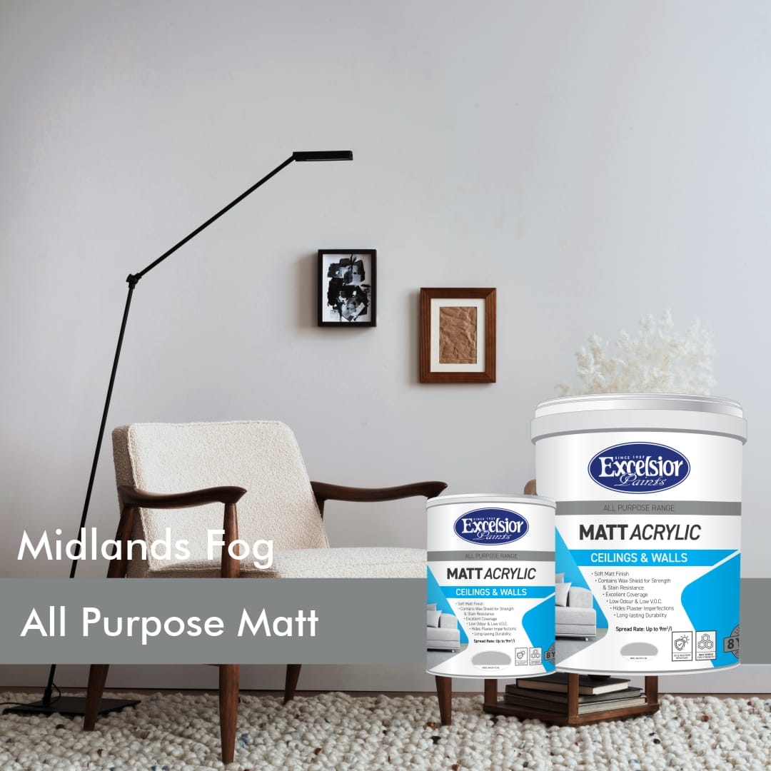 Excelsior All Purpose Matt Acrylic - Matt Finish