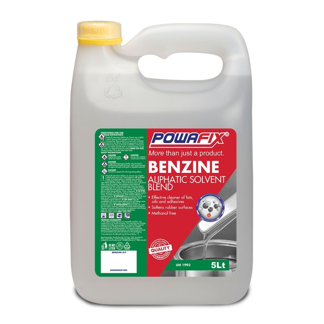 Powafix Benzine Cleaning Solvent - Aliphatic Solvent Blend