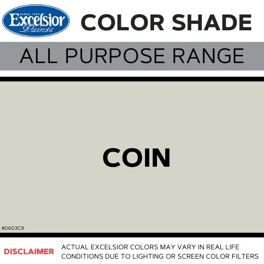 Excelsior All Purpose Sheen Acrylic - Sheen Finish