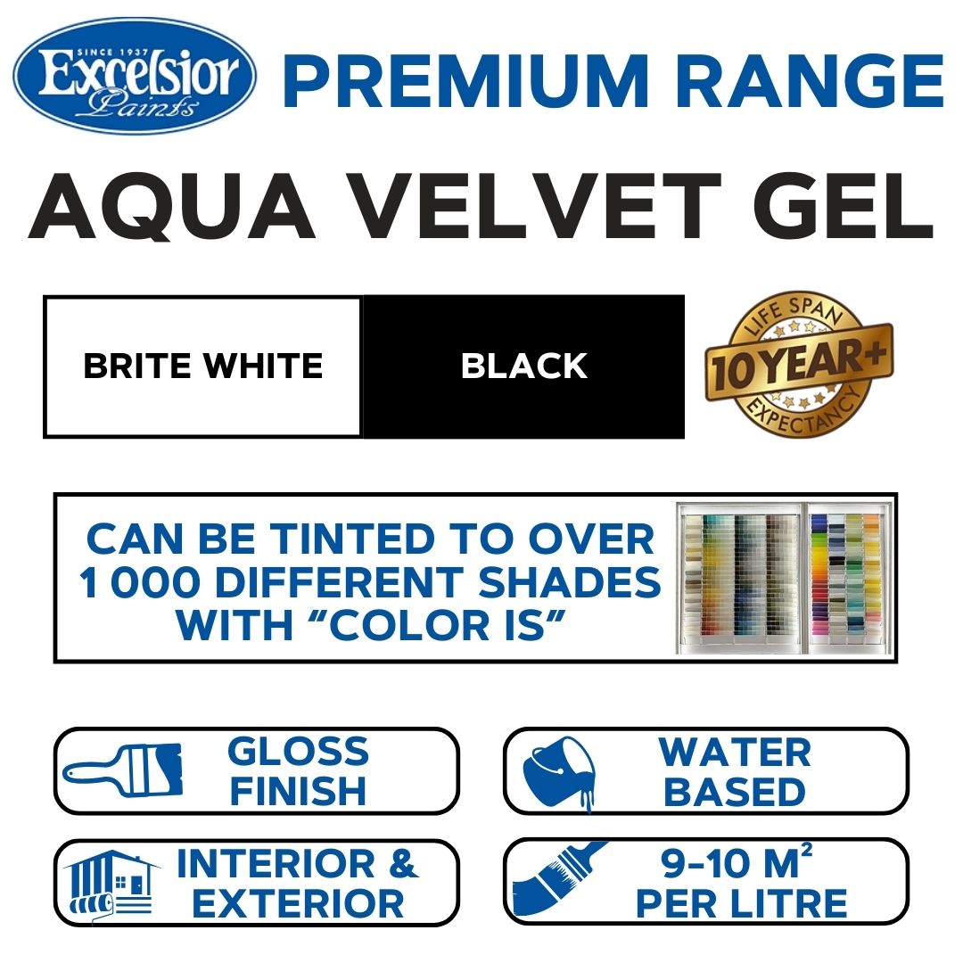 Excelsior Premium Acrylic High Gloss - Gloss Finish
