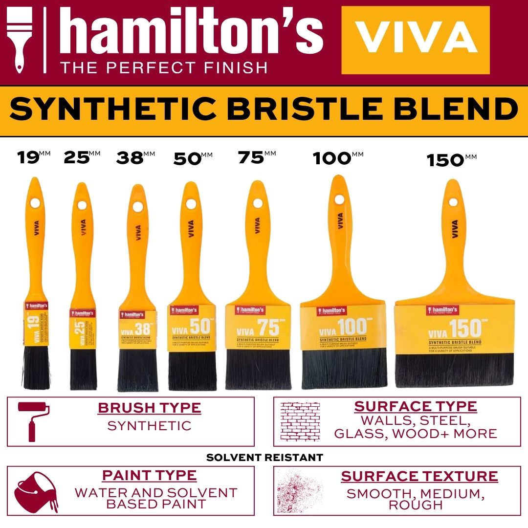 Hamiltons Viva Paint Brush