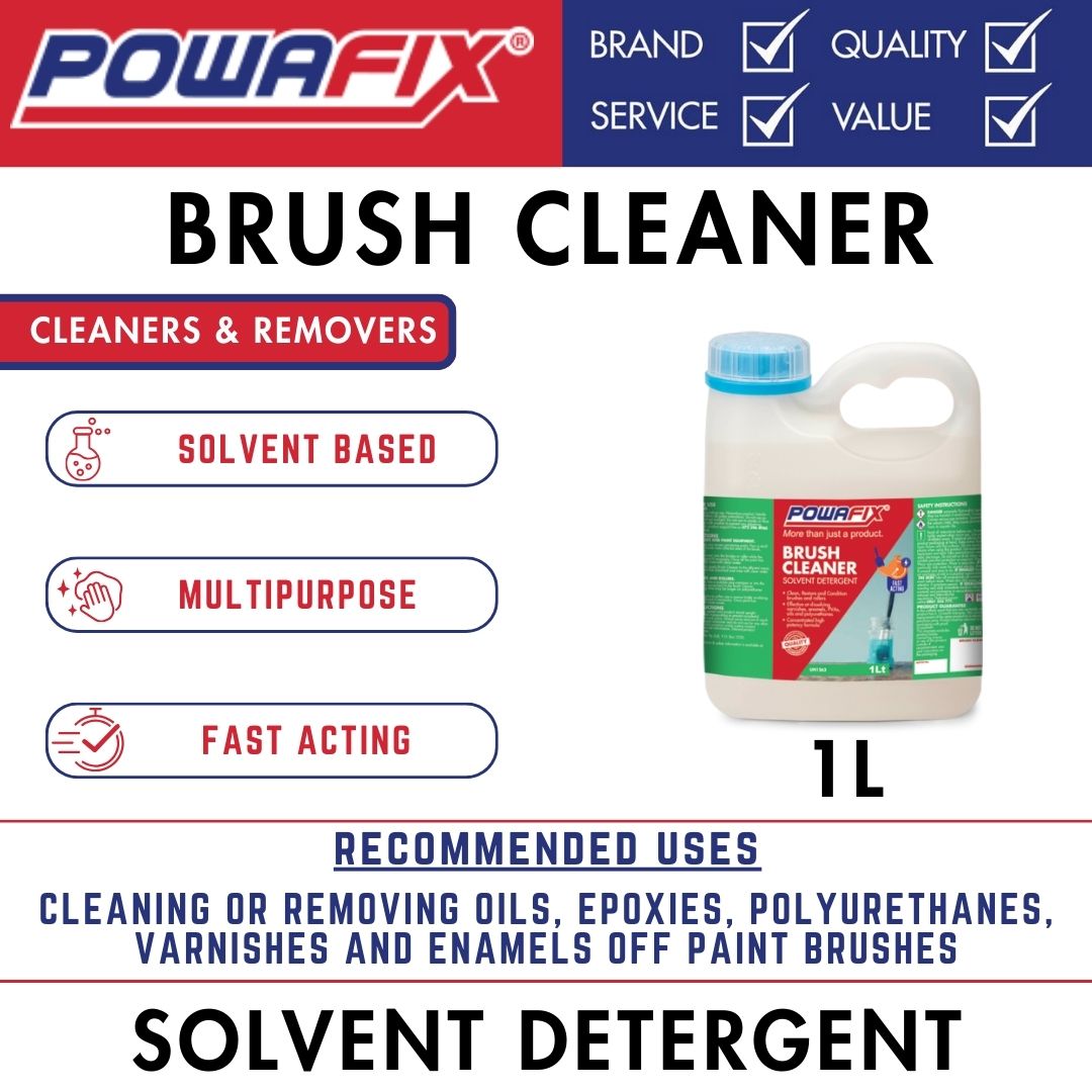 Powafix Brush Cleaning Solvent | BHT Paint Store