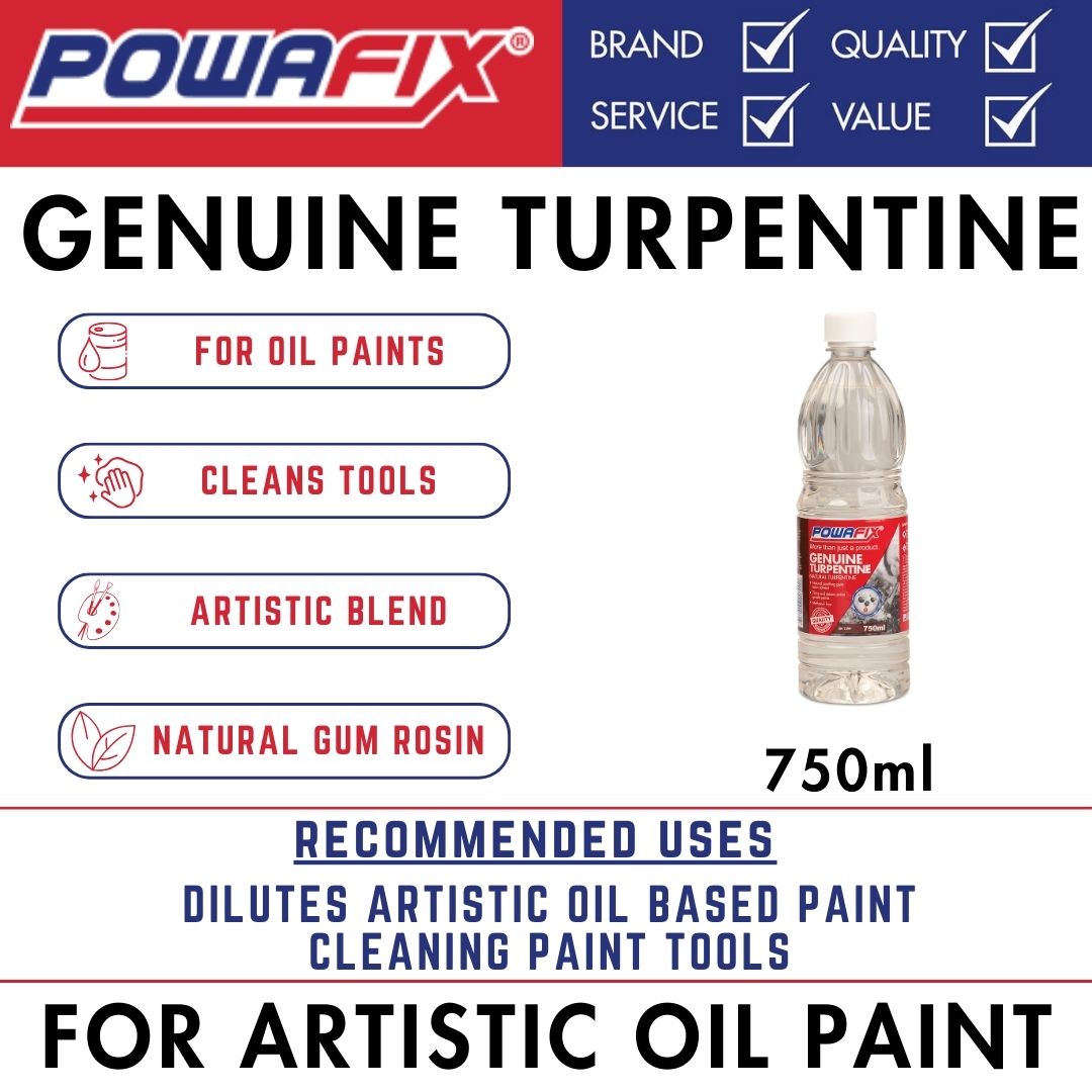 Powafix Genuine Turpentine - Natural Blend