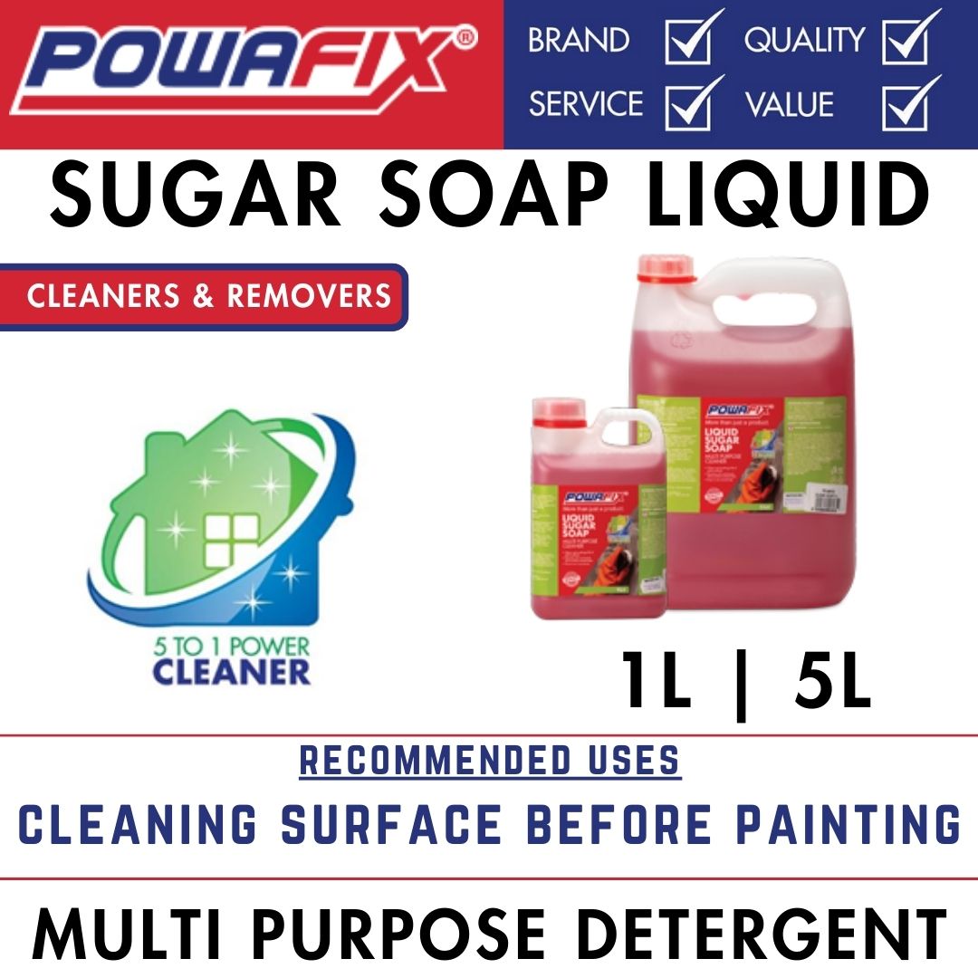 Powafix Sugar Soap Liquid | BHT Paint Store