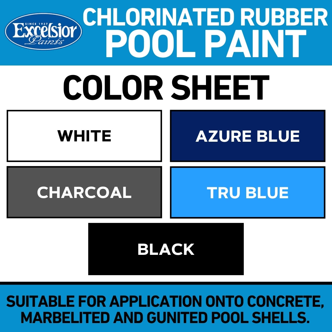 Excelsior Rubber Pool Paint | BHT Paint Store