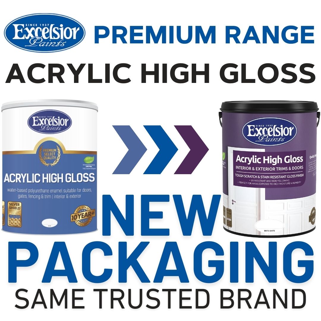 Excelsior Premium Acrylic High Gloss - Gloss Finish